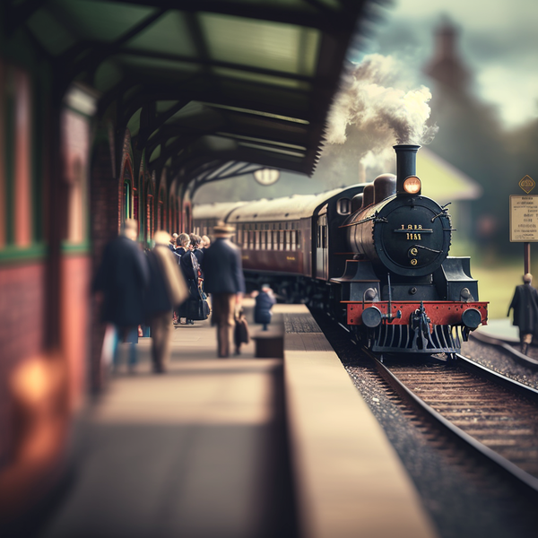 File:Andrew T Austin a classic british vintage steam train arriving ...